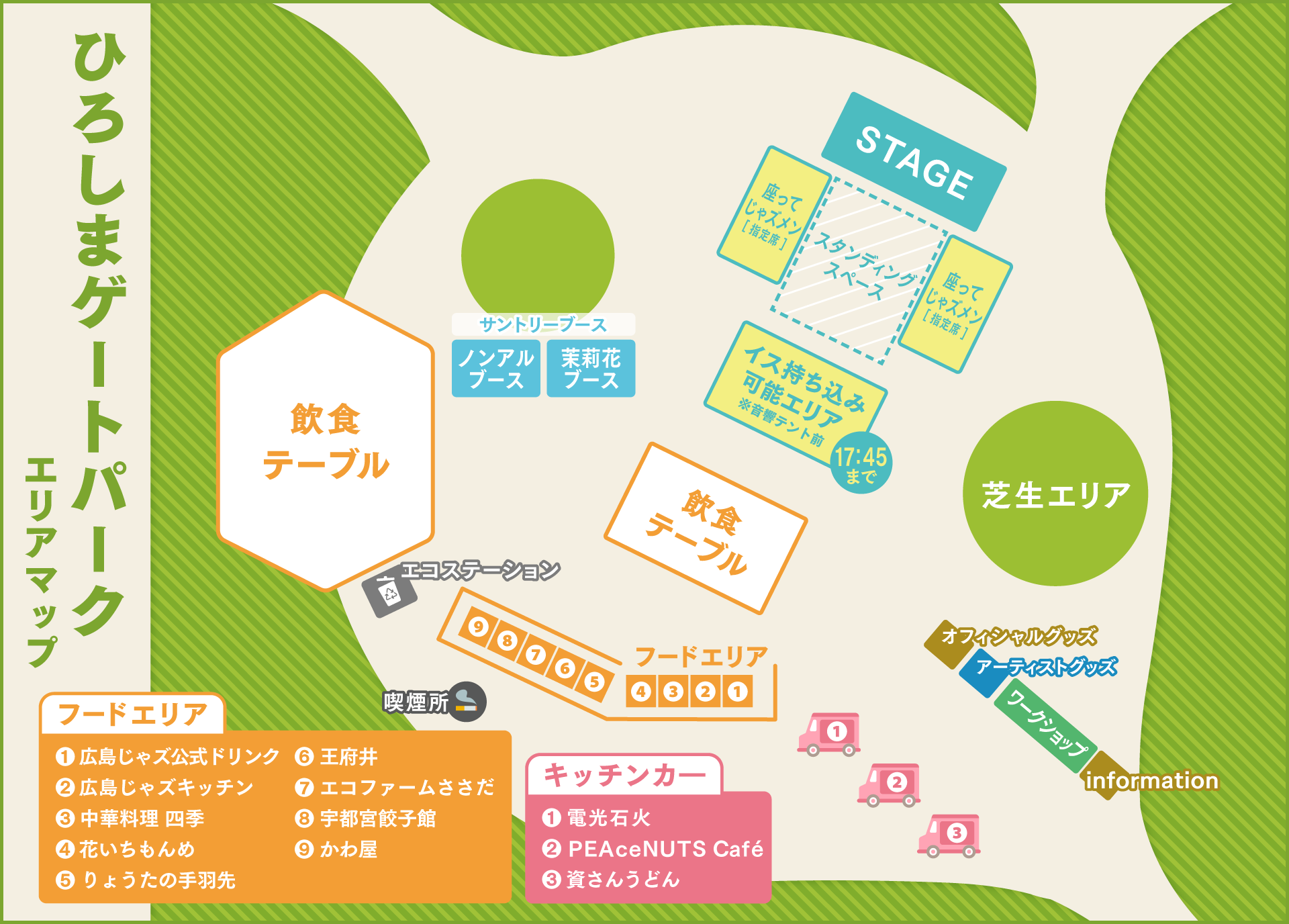 ゲートパークエリアマップ